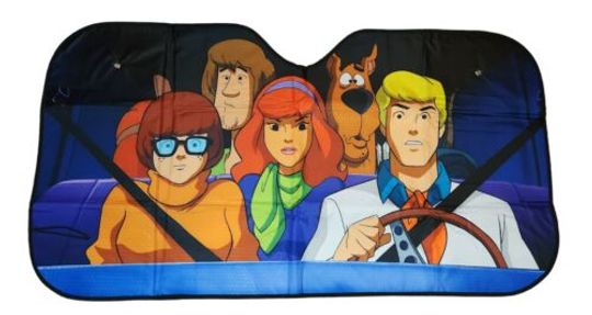 Discover Scooby Doo and Friends Cartoon Auto Sun Shade