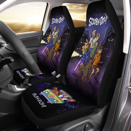 Discover Creepy Cave Scooby-Doo Car Seat Covers