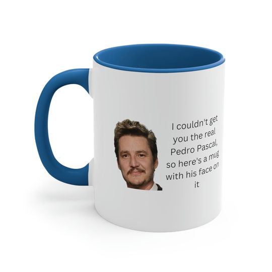 Discover Pedro Pascal Mug, Pedro Pascal Face Coffee Mug