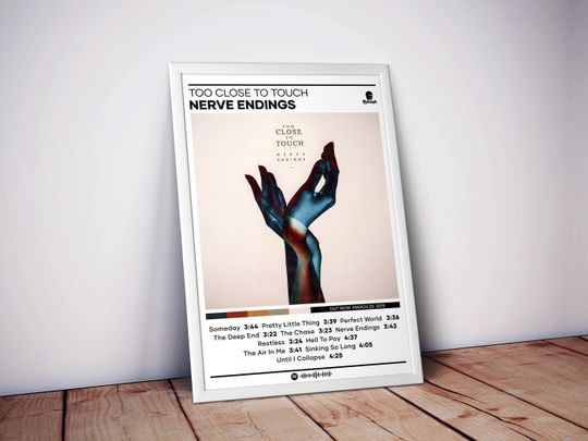 Discover Too Close to Touch Poster, Rock Music Posters