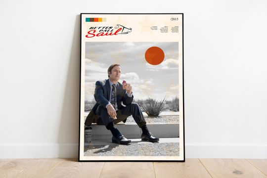 Discover Better Call Saul Poster / Better Call Saul / Minimalist Movie Poster