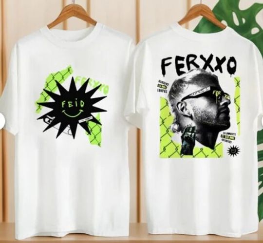 Discover Feid Ferxxo Ferxxocalipsis 2024 Tour Shirt, Feid Ferxxo Fan Gift