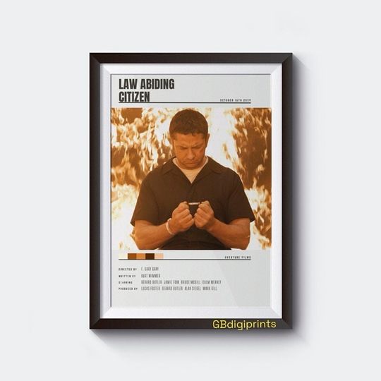 Discover LAW ABIDING CITIZEN Movie Poster