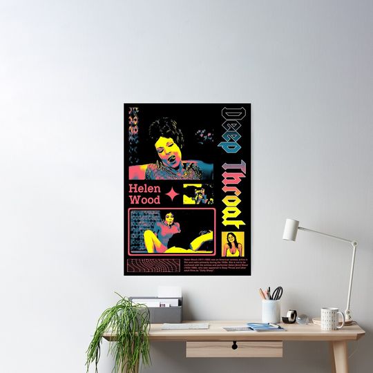Discover Vintage StreetWear Deep Throat 1972 GSGM Poster