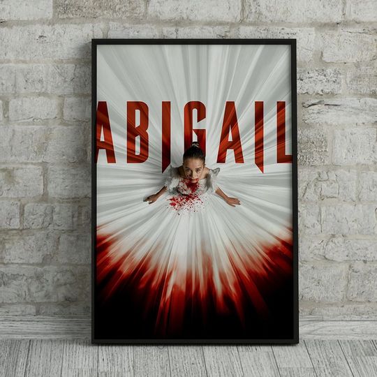 Discover Abigail 2024 Movie Poster, Space Decoration