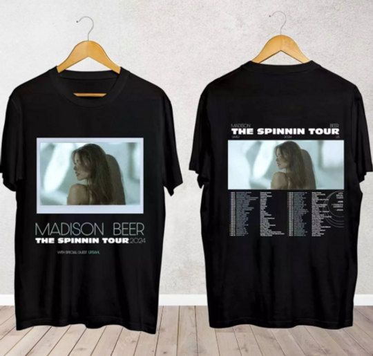 Discover Madison Beer The Spinning Tour 2024 Shirt