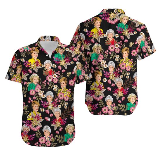 Discover Golden Girl Button Shirt And Shorts