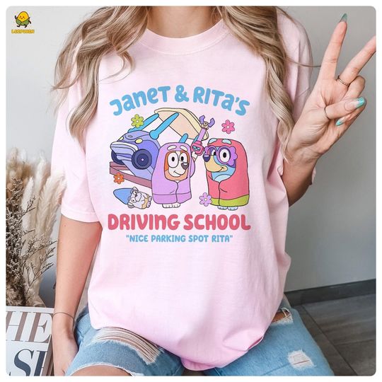 Discover BlueyDad and Bingo Janet and Rita Driving School Nice