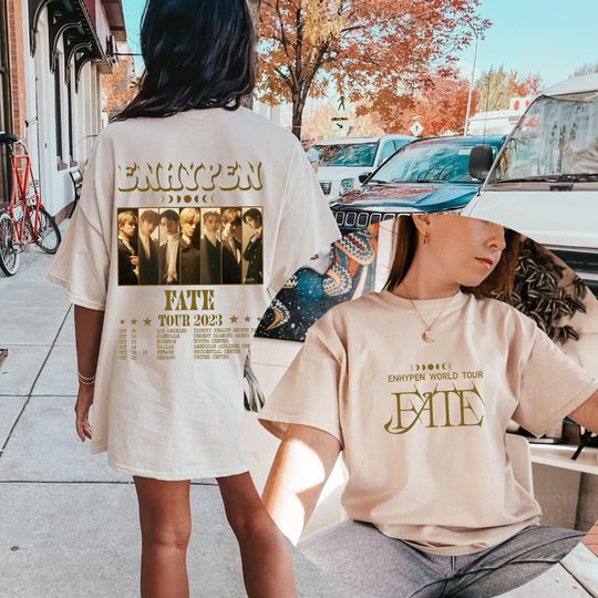 Discover Enhypen World Tour Fate Tshirt