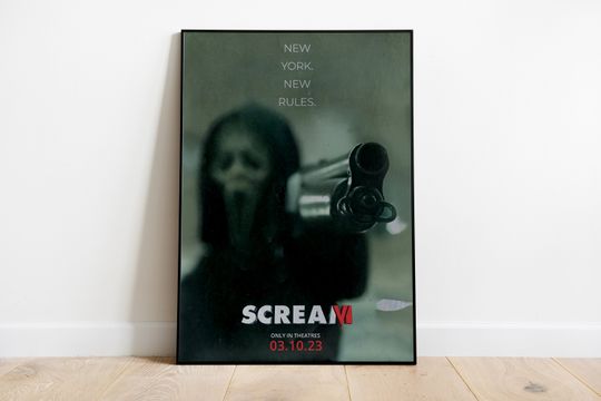 Discover SCREAM Horror Movie Poster
