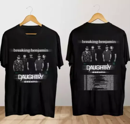 Discover Breaking Benjamin US Tour 2024 T-Shirt