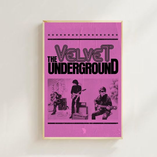 Discover The Velvet Underground Music Poster