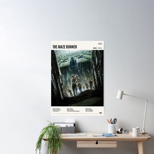Discover The Maze Runner Poster | Minimalist Movie Poster, Alternative Movie Poster