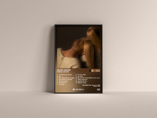 Discover Ariana Eternal Sunshine Poster, Ariana Gift Poster