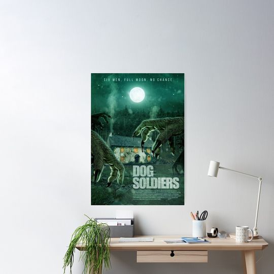 Discover DOG SOLDIERS original poster art Poster