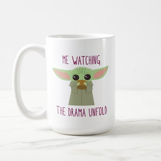 Discover The Child - Watching The Drama Unfold Coffee Mug