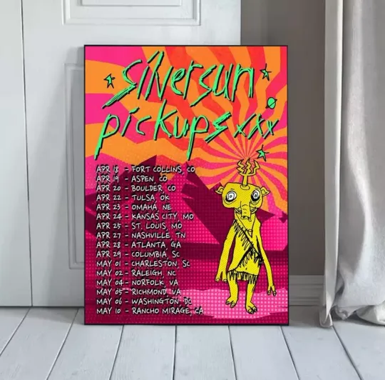 Discover Silversun Pickups Announces Tour Dates 2024 Poster