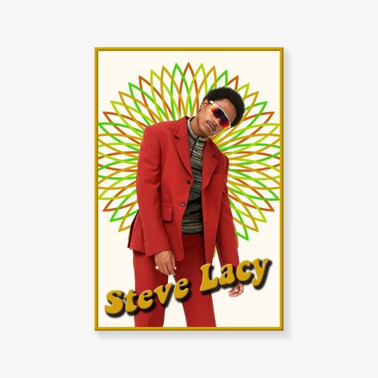 Discover Steve Lacy Poster, Music Poster Print, Singer Poster, Canvas Art Poster