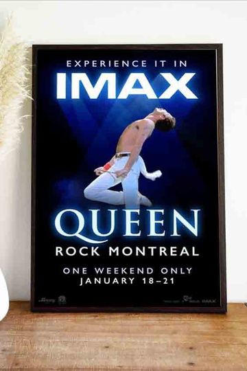 Discover Queen Rock Montral 2024 Movie Poster, Wall Decor