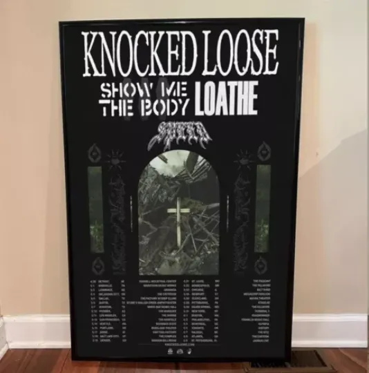 Discover Knocked Loose - Tour 2024 Poster