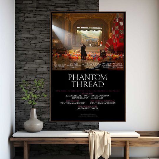 Discover Phantom Thread Movie Poster, Movie Art, Wall Decor