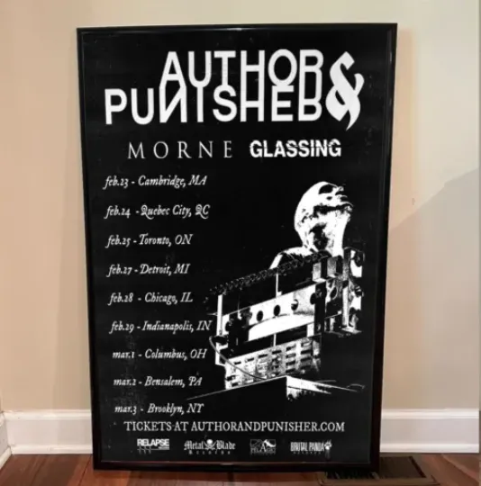 Discover Author & Punisher - Tour 2024 Poster