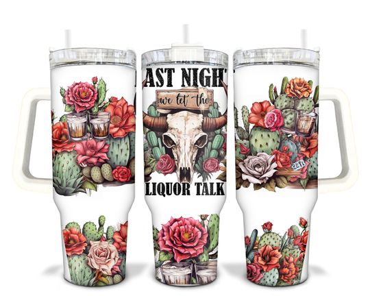 Discover 40oz Wallen Western Last Night Tumbler