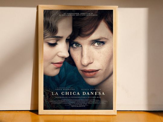 Discover The Danish Girl Movie Poster, Movie Poster, Minimalist Poster