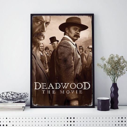 Discover Deadwood The Movie Poster, Movie Lover Poster