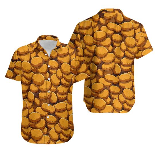 Discover Chicken Nuggets Hawaiian Shirt