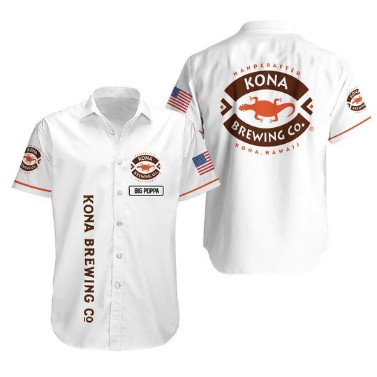 Discover Kona Brewing Hawaiian Shirt