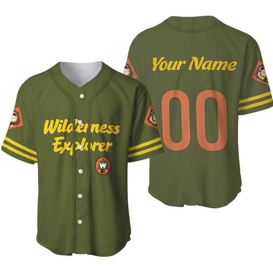 Discover Russell Up Baseball Jersey