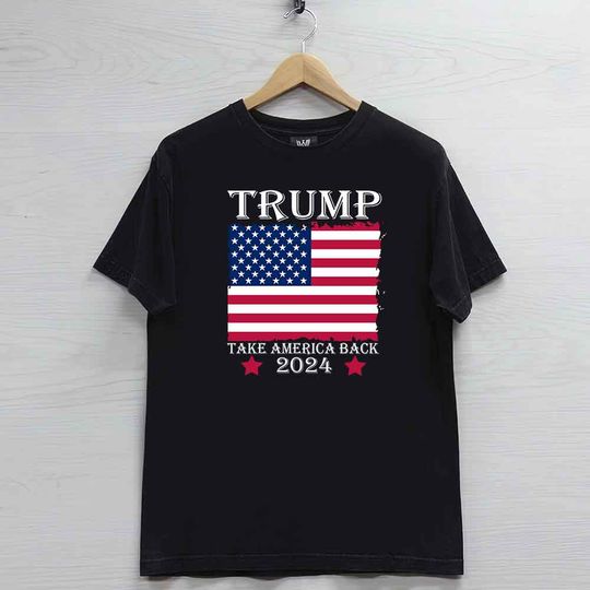 Discover Trump 2024 Take America Back - Trump 2024 - T-Shirt
