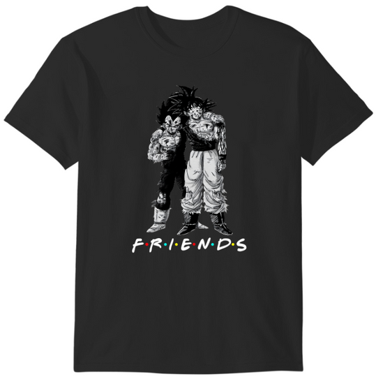 Discover Friends Vegeta And Goku Dragon Ball T-Shirt