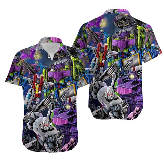 Discover Cool Transformers Hawaiian Shirt - Unisex Summer Style for Fans
