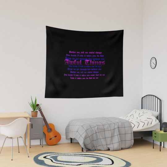 Discover Awful Things Lyrics Tapestry