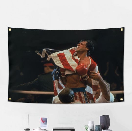Discover Rocky Flag Meme Tapestry