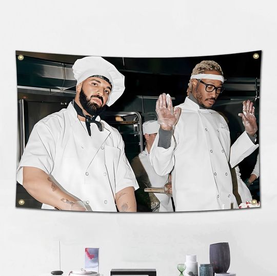 Discover Drake Flag Tapestry