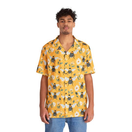 Discover Bumblebee Hawaiian Shirt