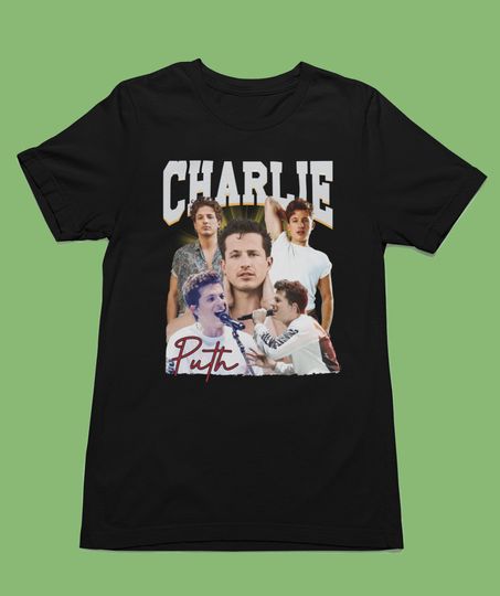 Discover Charlie Puth Vintage Bootleg Tee Tshirt