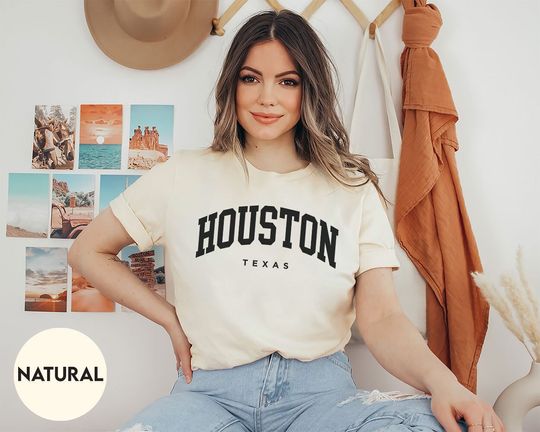 Discover Houston T-Shirt, Houston Texas Vacation Shirt
