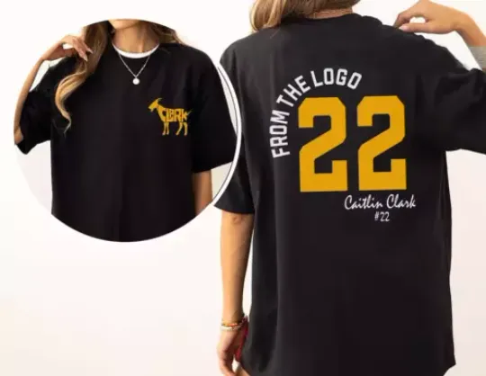 Discover Caitlin Clark Shirt From The Logo 22 Caitlin Clark Fan Gift