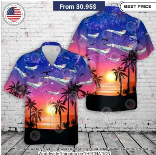 Discover Refueling Squadron RF-4C Phantom II 4th Of July 3D HAWAII SHIRT