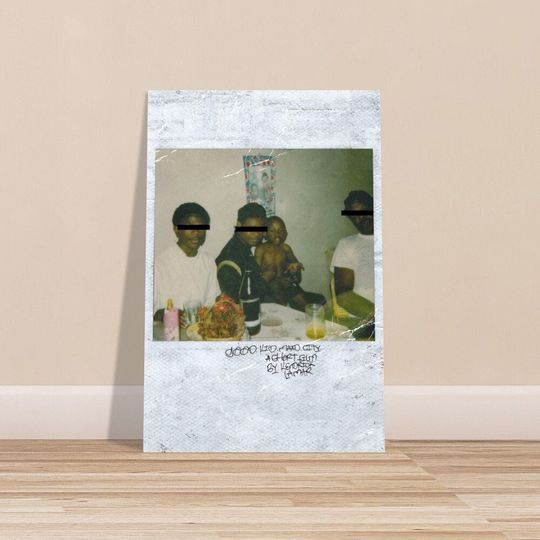 Discover Good Kid M.A.A.D City Poster, Kendrick Lamar, Premium Poster