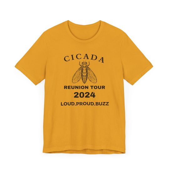 Discover Cicada 2024 Shirt, Cicada Concert Tour 2024, The Cicadas Reunion Tour Shirt