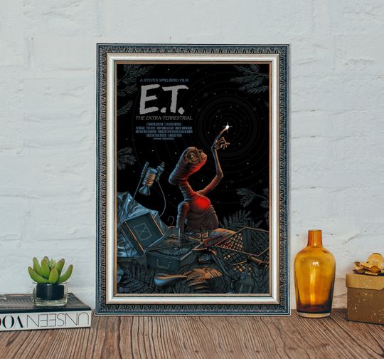 Discover E.T. the Extra-Terrestrial Movie Posters, Home Decor, Wall Art