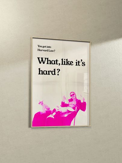 Discover What Like It's hard? 2 Poster, Minimalist Poster, Wall Art