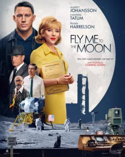 Discover Fly Me to the Moon 2024 Movie Poster