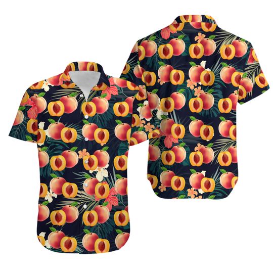 Discover Peach Hawaiian Shirt