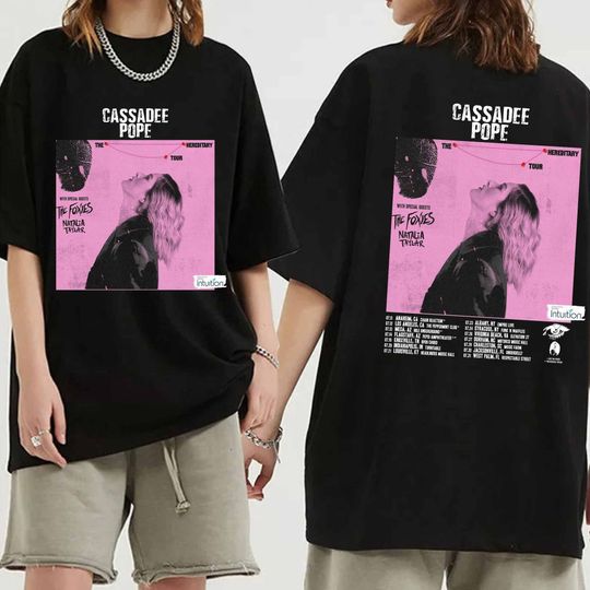 Discover Cassadee Pope - The Hereditary Tour 2024 Shirt